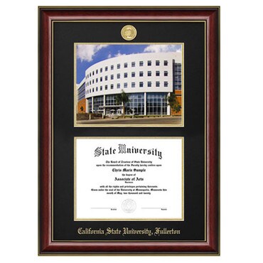 Classic Diploma Frame - Double - Campus Image